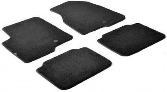 Lampa Set of Front and Rear Mats 4pcs for Opel Antara Black