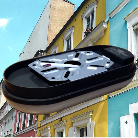 Elvhx Wall-Mounted Outdoor Turtle Light LED IP65 7W with Warm White Light