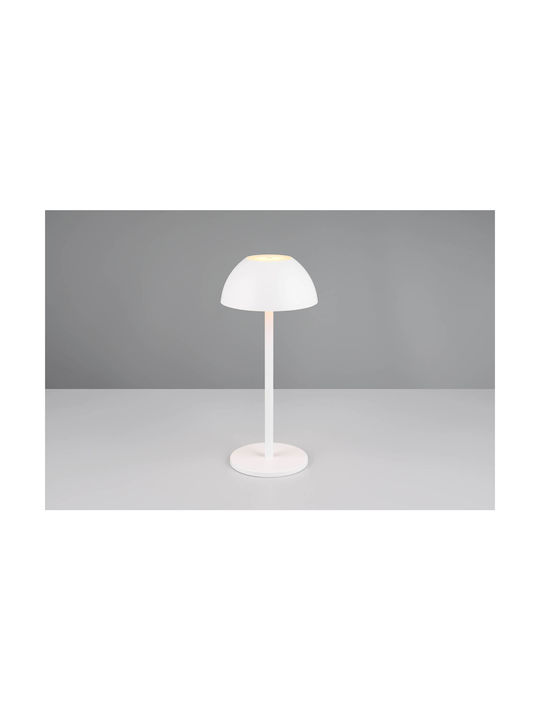 Trio Lighting Table Decorative Lamp LED Battery White