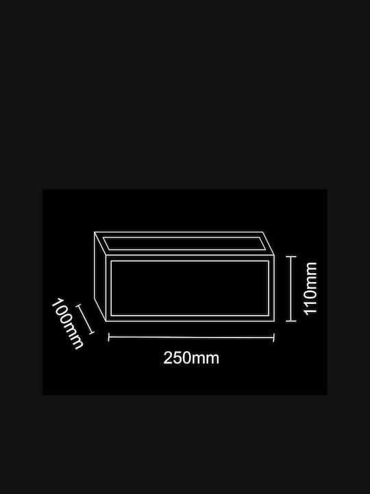 Polux Wall-Mounted Outdoor Ceiling Light E27 IP54