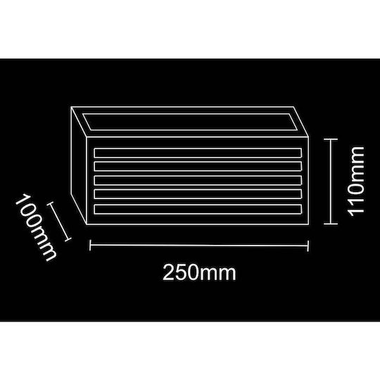 Polux Wall-Mounted Outdoor Ceiling Light E27 IP54