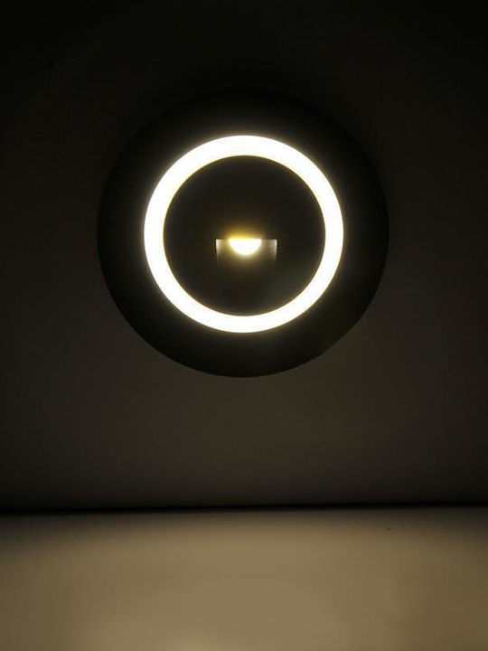Polux Wandmontierte Außenleuchte LED IP44 3W