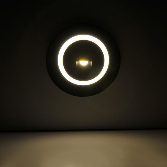 Polux Wandmontierte Außenleuchte LED IP44 3W