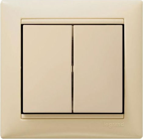 Legrand Valena Life Recessed Wall Switch Lighting Two-Way without Frame Ivory
