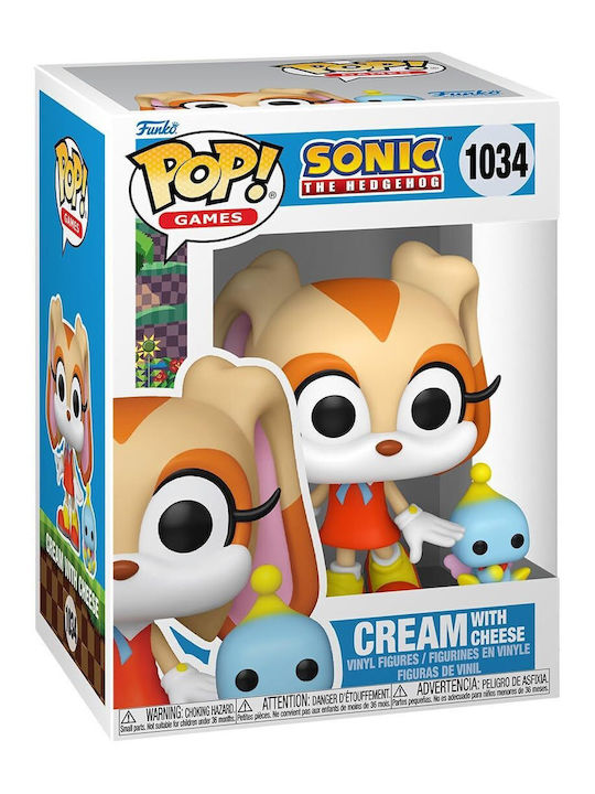 Funko Pop! Games: Sonic The Hedgehog: Cream W/cheese Funko Pop! Games: Sonic The Hedgehog: Cream W/cheese