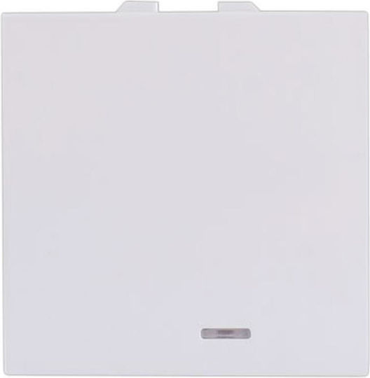Geyer Recessed Wall Switch Single Without Frame Medium White