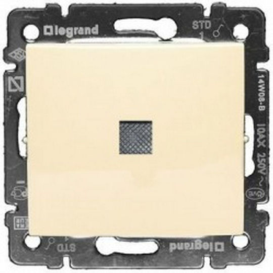 Legrand Valena 26 Recessed Wall Switch Single Without Frame Aller Retour Ivory