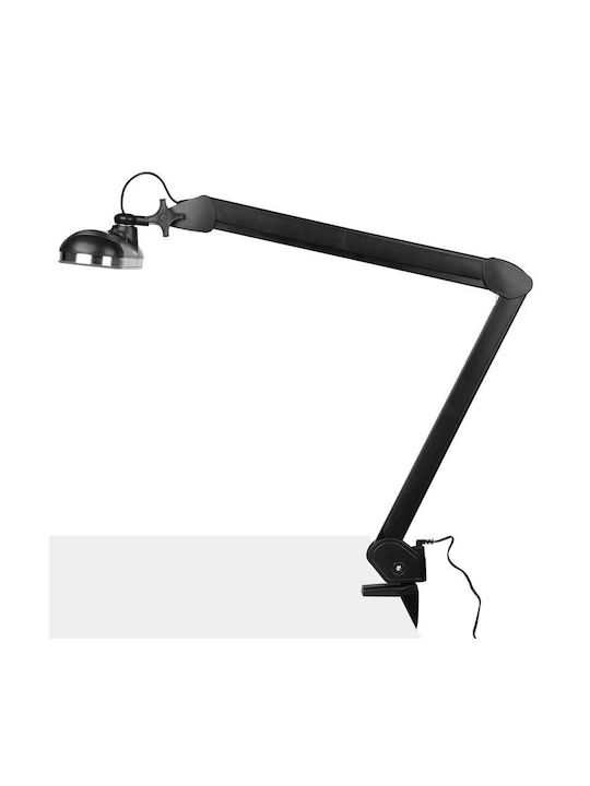 Activeshop LED LED Office Lamp with Foldable Arm and Clip in Black Color