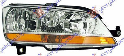 Headlight Front Electric E Headlights 06 Tyc Fiat Multipla 04-10 71744296 Right 1 pcs
