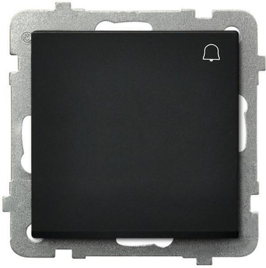Ospel Push Button Bell Mechanism in Black Color ŁP-6R M 33