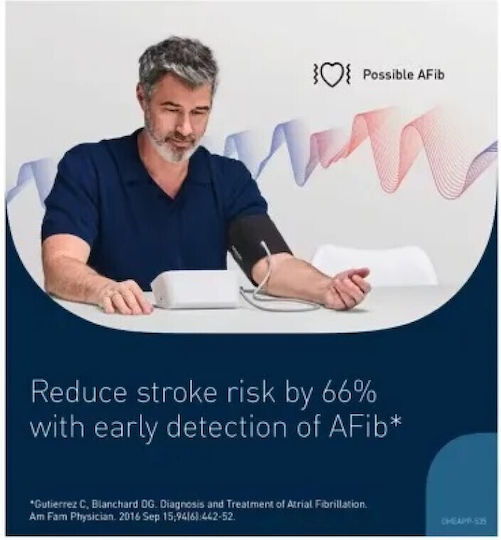 Omron M7 Intelli IT AFib Electronical Blood Pressure Monitor Arm with Arrhythmia Detection & Bluetooth HEM-7380T1-EBK