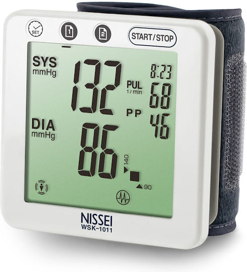 Nissei WSK-1011 Ηλεκτρονικό Πιεσόμετρο Καρπού Ακριβείας WSK-1011