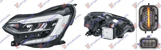 Hella Lumini frontale Lumini LED pentru Renault Captur - Capturare 2020+ 1buc