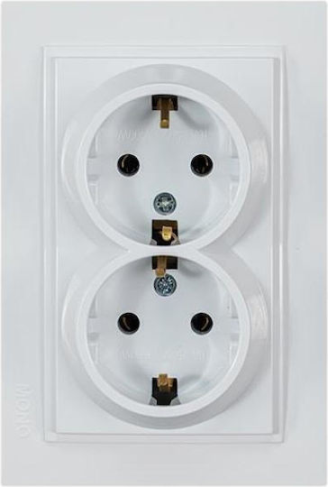 Eurolamp SCHUKO Power Socket 16A White 5pcs