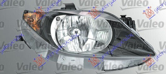 Valeo Front Lights for Seat Ibiza