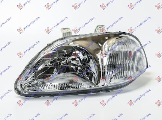Tyc Front Lights for Honda Civic 96-99