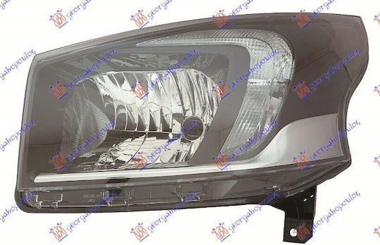 Headlight Front Electric E Motor Tyc Opel Vivaro 14-19 95527865 Left 1 pc