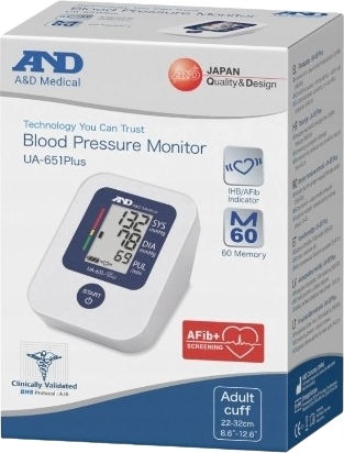 A&D Plus UA-651 Electronical Blood Pressure Monitor Arm