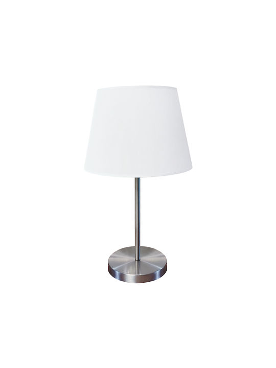 Home Lighting Dora Metal Lampă de masă pentru Soclu E27 cu Abajur Bej și Bază Auriu