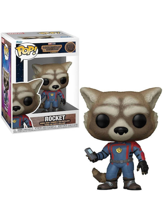 Funko Pop! Bobble-Head Marvel: Guardians of the Galaxy - Rocket 1202