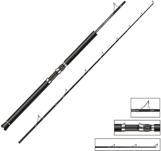 Okuma Cortez Black Καλάμι Ψαρέματος για Jigging / Συρτή 2.24m 20-30lb