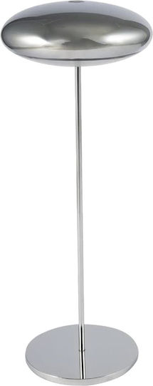 Ready Broggi Nuvola Metall Tischlampe LED mit Gray Schirm und Basis