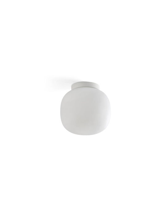 Faro Barcelona Table Lamp for Socket E27 with White Shade and Base