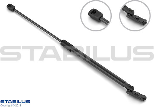 Trunk Shock Absorber Nissan Murano Z51 Stabilus 762672