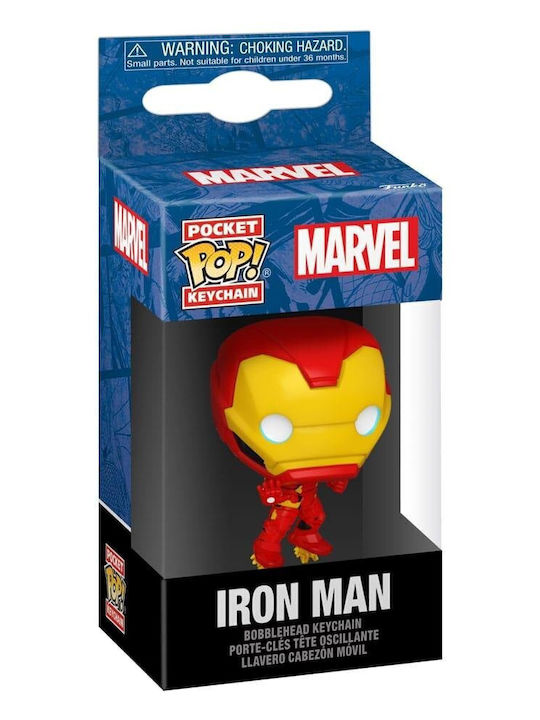 Funko Pocket Pop! Keychain Marvel: Iron Man 12τμχ Funko Pocket Pop! Keychain Marvel: Iron Man 12τμχ
