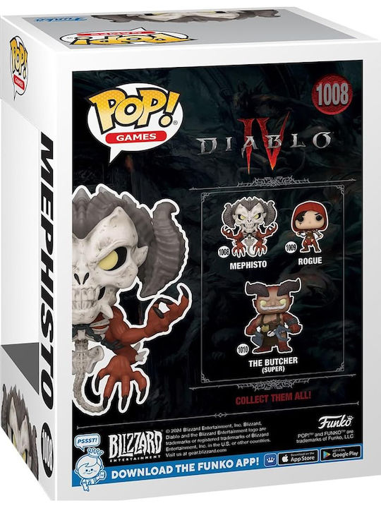 Funko Pop Spiele Diablo IV Mephisto #1008 Vinylfigur