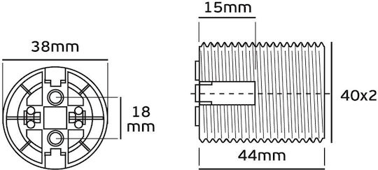 VK Lighting Accessory for Lighting Fixtures Brown 29112-006618