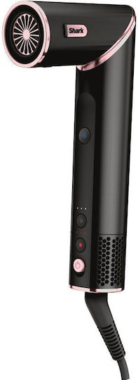 Shark Ceramic Electric Brush with Air & Rotating Head for Straightening and Curls 1400W