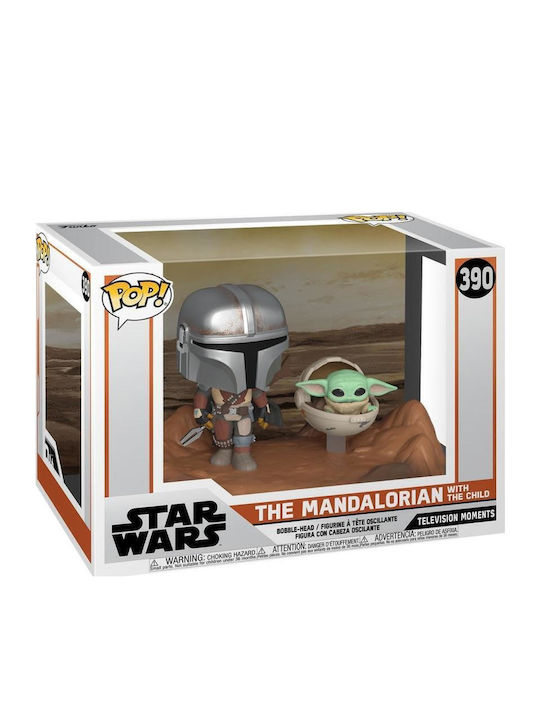 Funko Pop! Movies: Mandalorian & Child Bobble-Head Funko Pop! Movies: Mandalorian & Child Bobble-Head