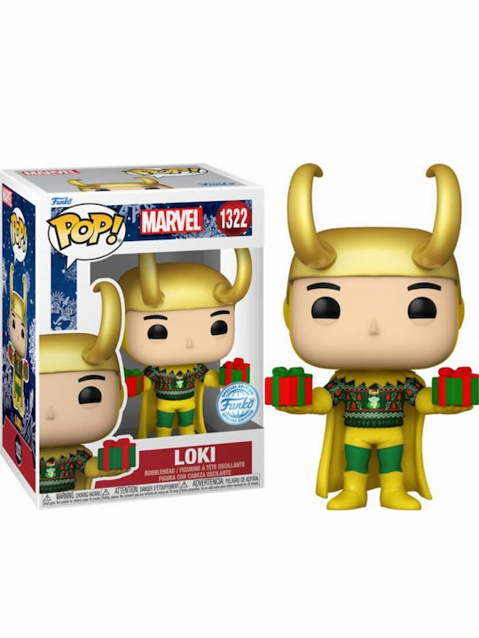Funko Pop! Marvel: Loki (with Sweater) (Metallic) Bobble-Head Special Edition Funko Pop! Marvel: Loki (with Sweater) (Metallic) Bobble-Head Special Edition