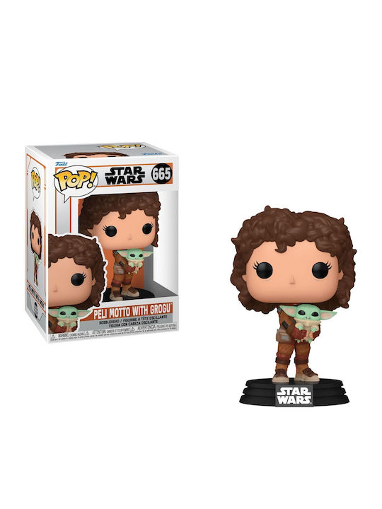 Funko Pop! Movies: Peli Motto with Grogu Bobble-Head Funko Pop! Movies: Peli Motto with Grogu Bobble-Head