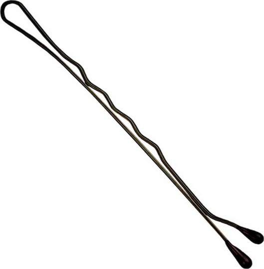 Eurostil Decorative Hair Pins Black Sabrina 4.8cm 12pcs