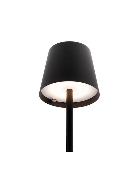 Securit Felina Outdoor Floor Lamp with Warm White Light IP54 Black