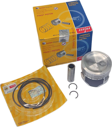 Aspira Motorcycle Piston 53.3mm for Honda ANF 125 Innova / Innova 125