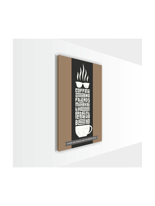 Kaffeerahmen Zitate 40x60
