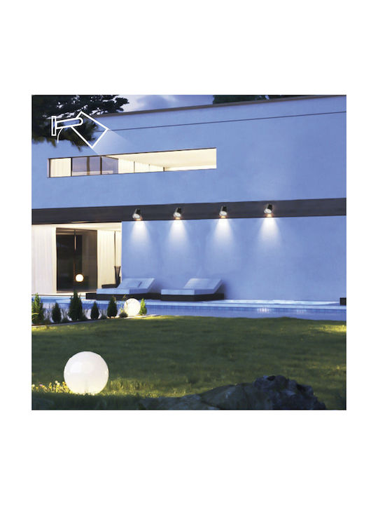Ksix Ksix Außenstehlampe LED 18W Mit Warmes Weiß Licht IP65 Schwarz