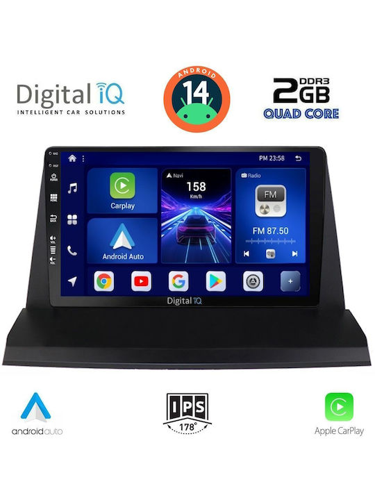 Digital IQ Car Audio System for Lexus NX 2014 (Bluetooth/USB/AUX/WiFi/GPS/Apple-Carplay/Android-Auto) with Touch Screen 9"