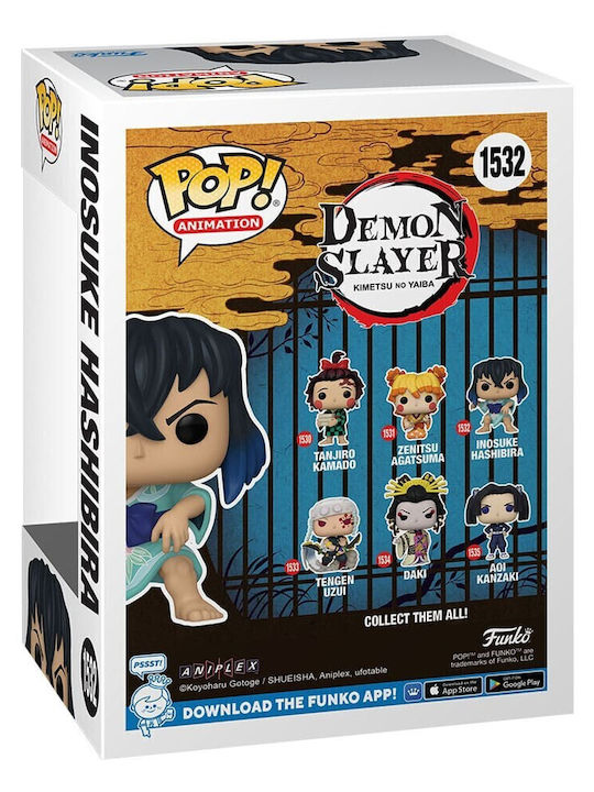 Funko Pop! Animation: Demon Slayer - Inosuke Hashibira 1532 Special Edition