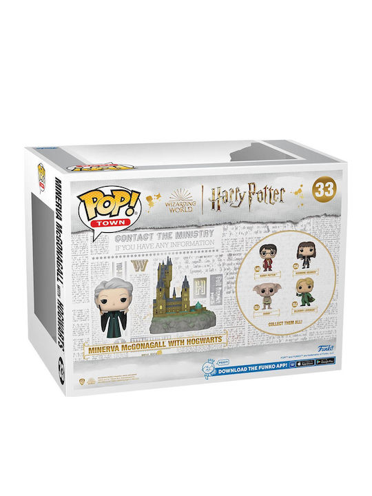 Funko Pop! Town: Harry Potter - Minerva McGonagall with Hogwarts 33