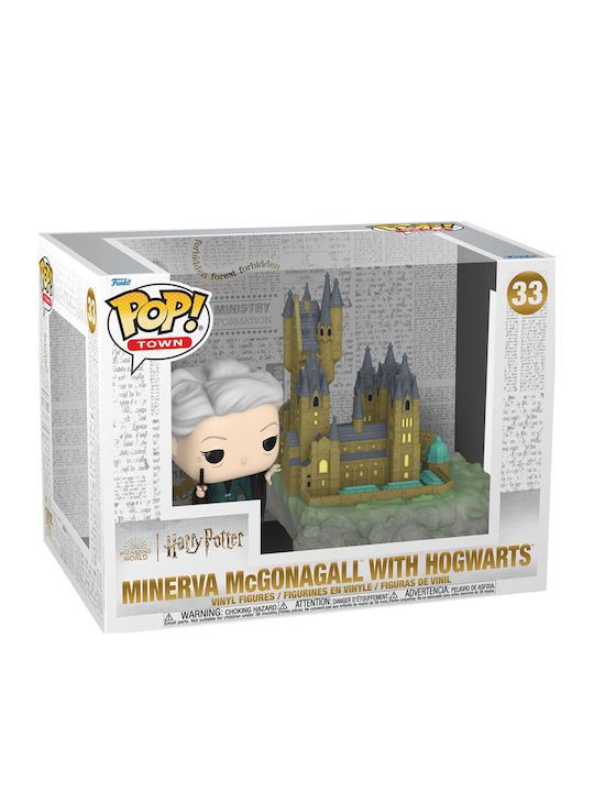 Funko Pop! Oraș: Minerva McGonagall cu Hogwarts
