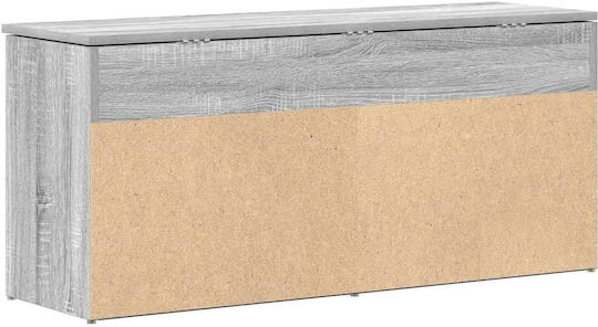 Έπιπλο Εισόδου με Παπουτσοθήκη Γκρι Sonoma 102x30.5x45εκ.