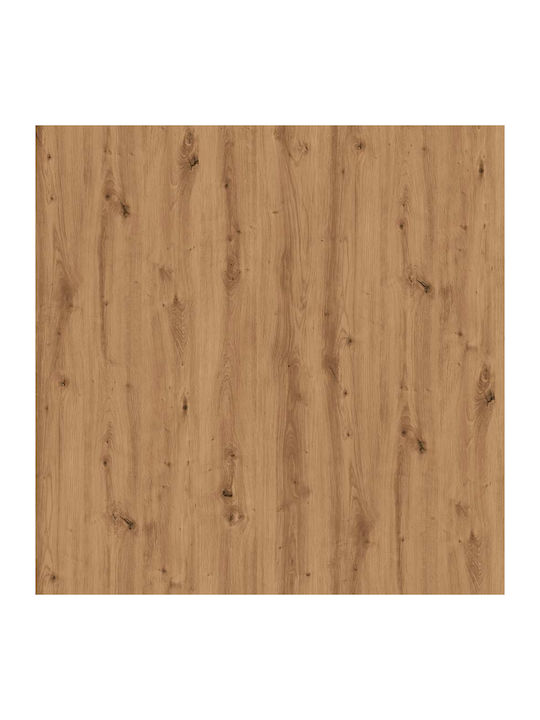 Wall Mounted Living Room Cabinet made of Particle Board Brown 30.5x30x30cm