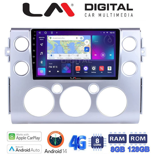 LM Digital Auto-Audiosystem für Toyota Online-Handelsseite / Stadtkreuzer 2014 (Bluetooth/USB/AUX/WiFi/GPS/Apple-Carplay/Android-Auto) mit Touchscreen 9"