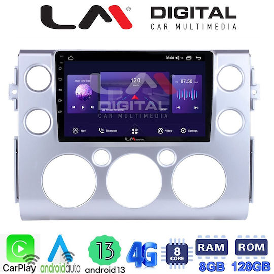 LM Digital Auto-Audiosystem für Toyota Online-Handelsseite / Stadtkreuzer 2014 (Bluetooth/USB/AUX/WiFi/GPS/Apple-Carplay/Android-Auto) mit Touchscreen 9"