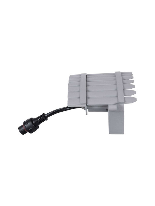 GloboStar Treelight Jina Lampă De Podea Pentru Exterior LED Mașină De Spălat Pe Perete 18W RGBW IP67 Gri