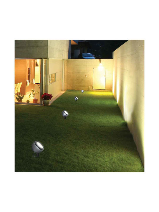 Viokef Viokef Außenstehlampe LED Außenbereich 10W mit Warmweißem Licht IP65